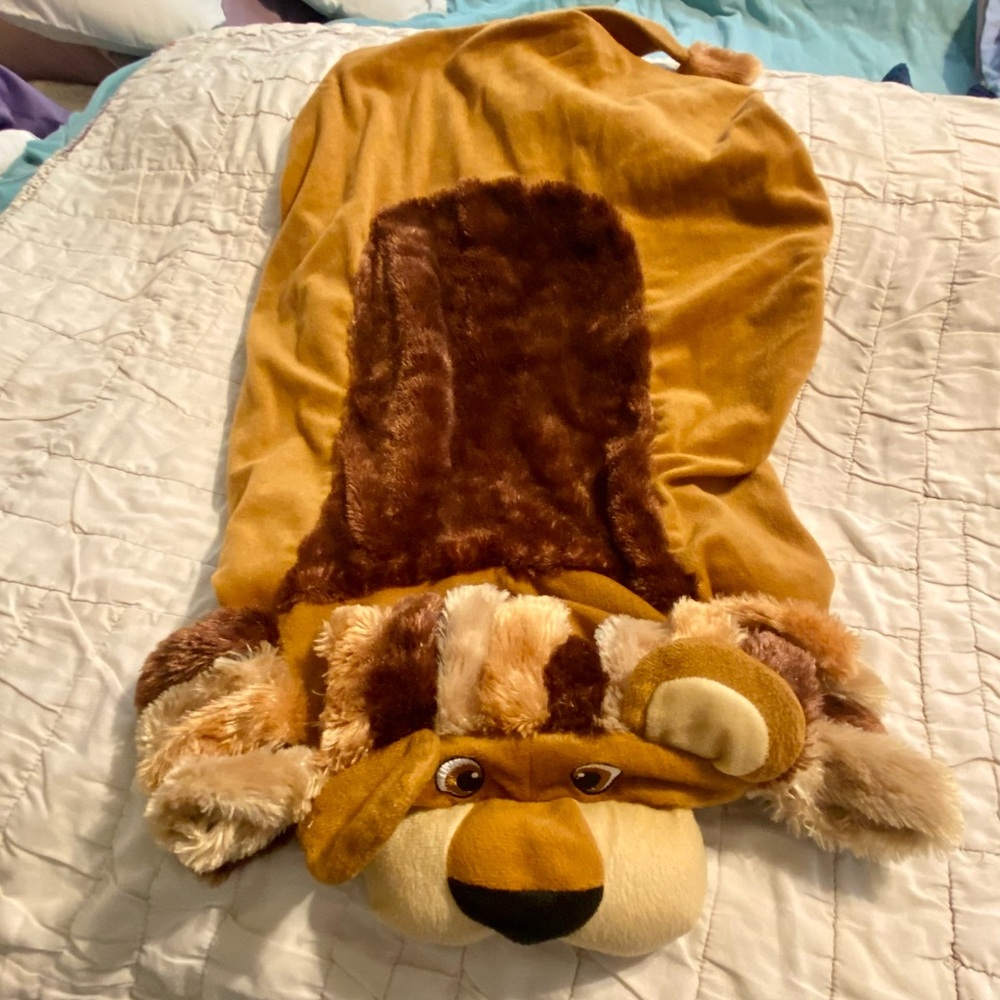 Lion Plush Sleeping Bag